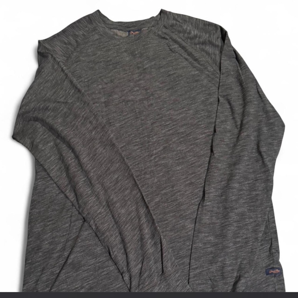 Good Man Brand Charcoal Long Sleeve Tee